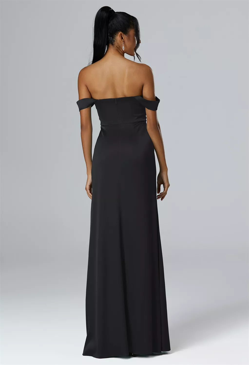 AW Rosamund Black Metallic  Plus Size Wedding Guest Dresses